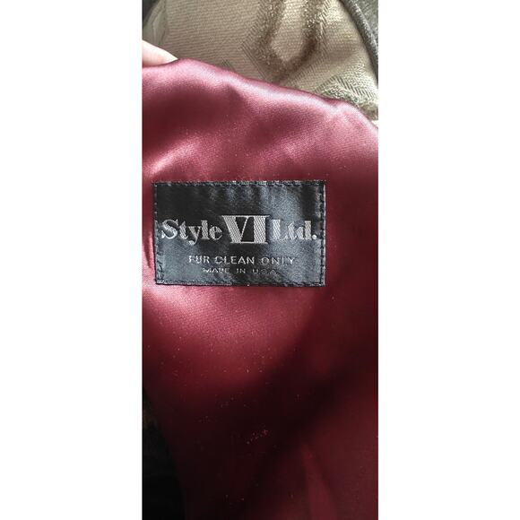 Leopard Animal Print faux fur Coat by Style VI - Picture 6 of 6